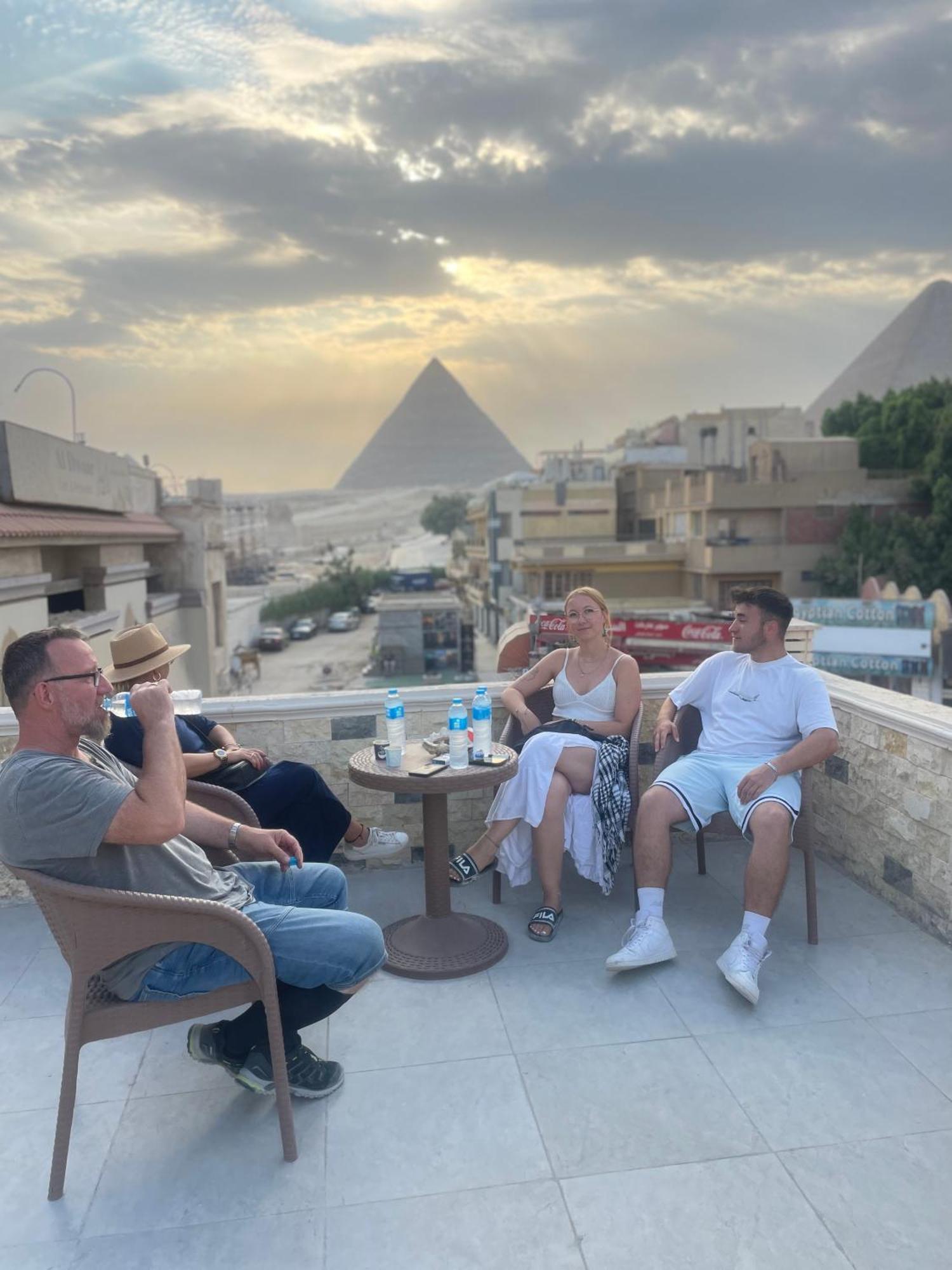 King Ali Pyramids View Inn Kafret el-Gabal Esterno foto