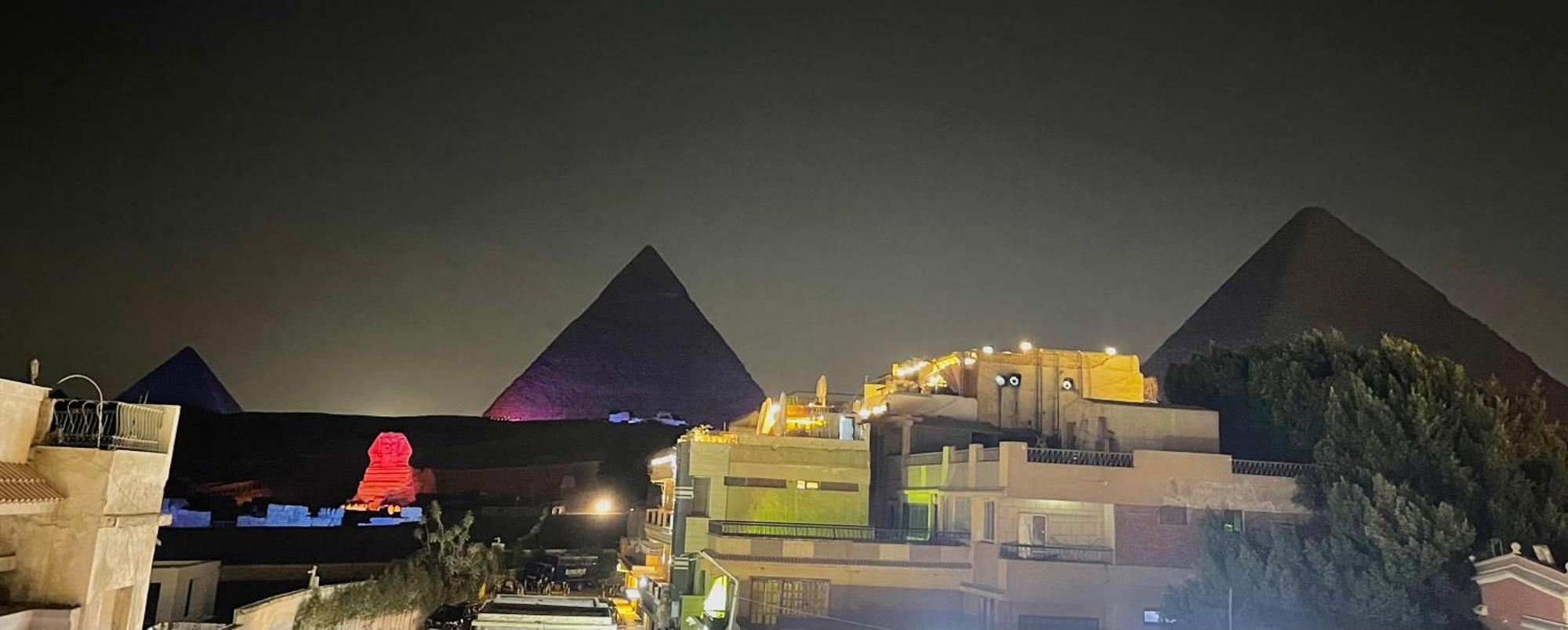 King Ali Pyramids View Inn Kafret el-Gabal Esterno foto
