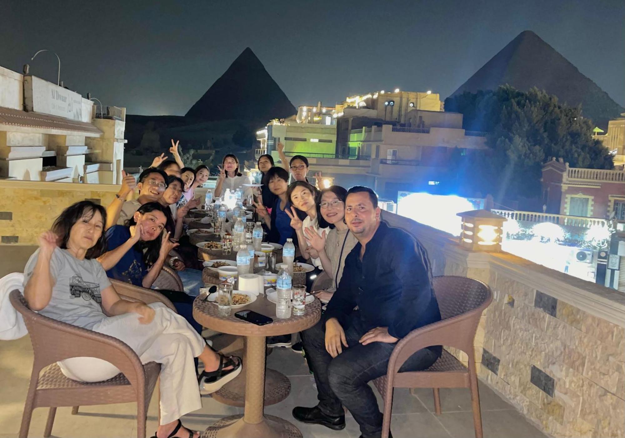 King Ali Pyramids View Inn Kafret el-Gabal Esterno foto