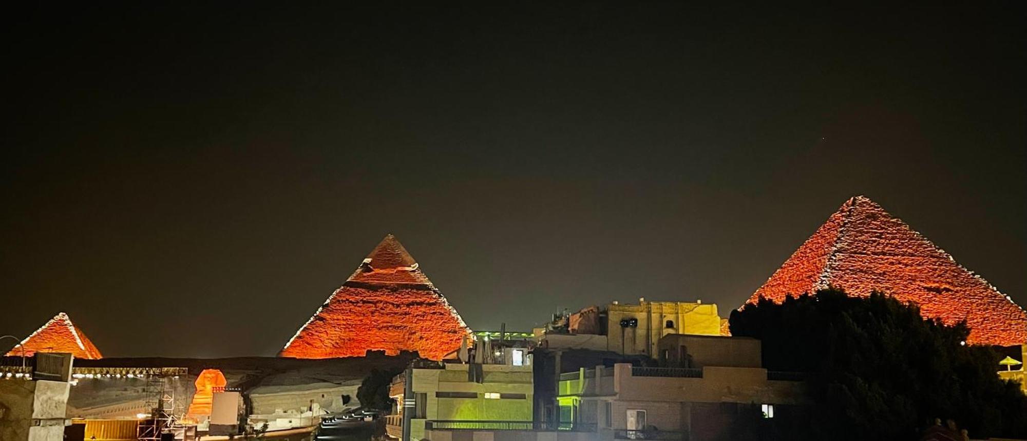 King Ali Pyramids View Inn Kafret el-Gabal Esterno foto