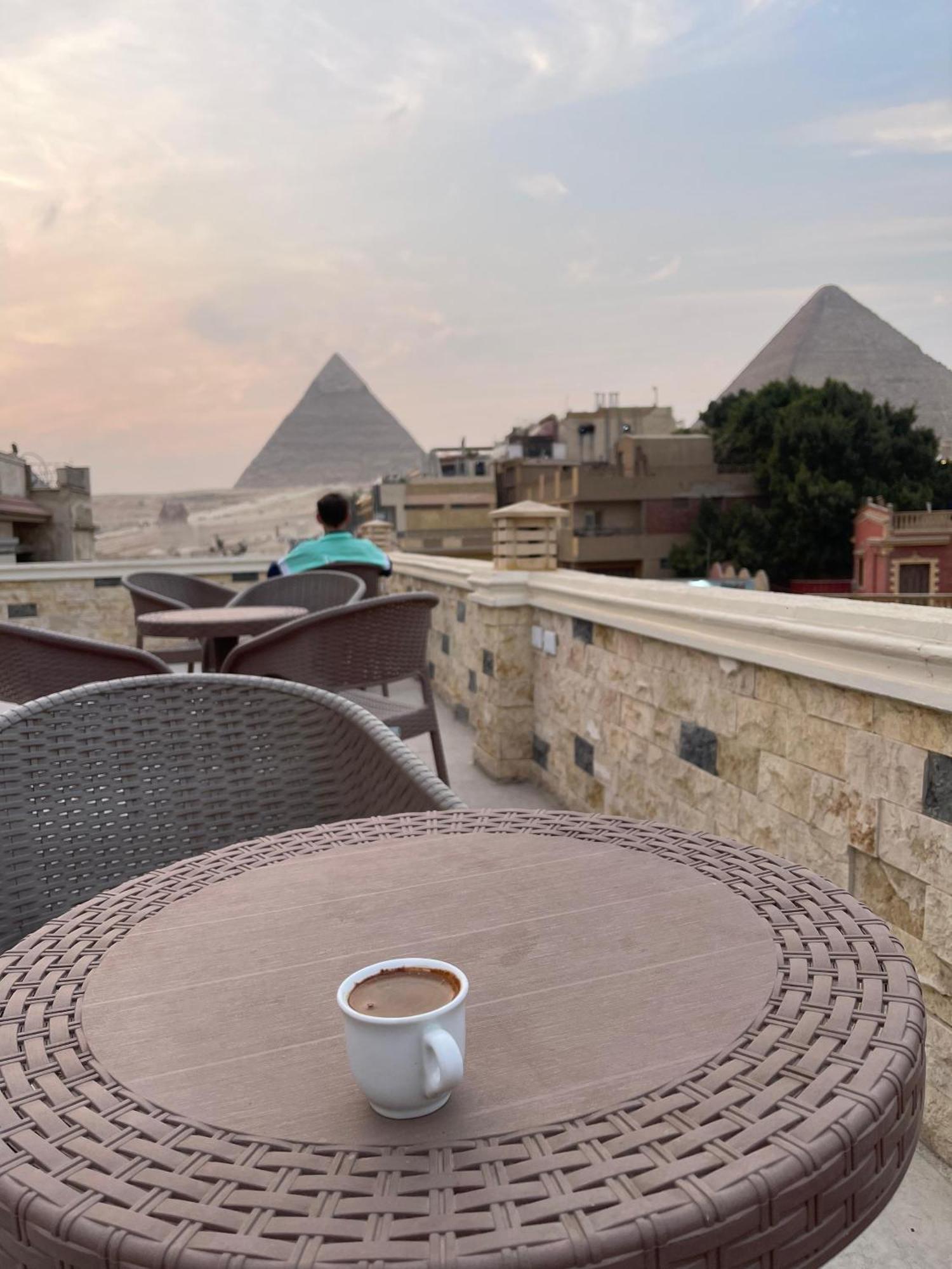 King Ali Pyramids View Inn Kafret el-Gabal Esterno foto
